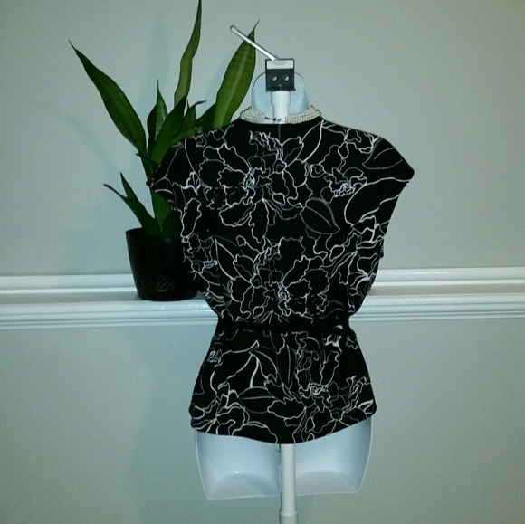 Nine West Wrap Blouse - Picture 4 of 6